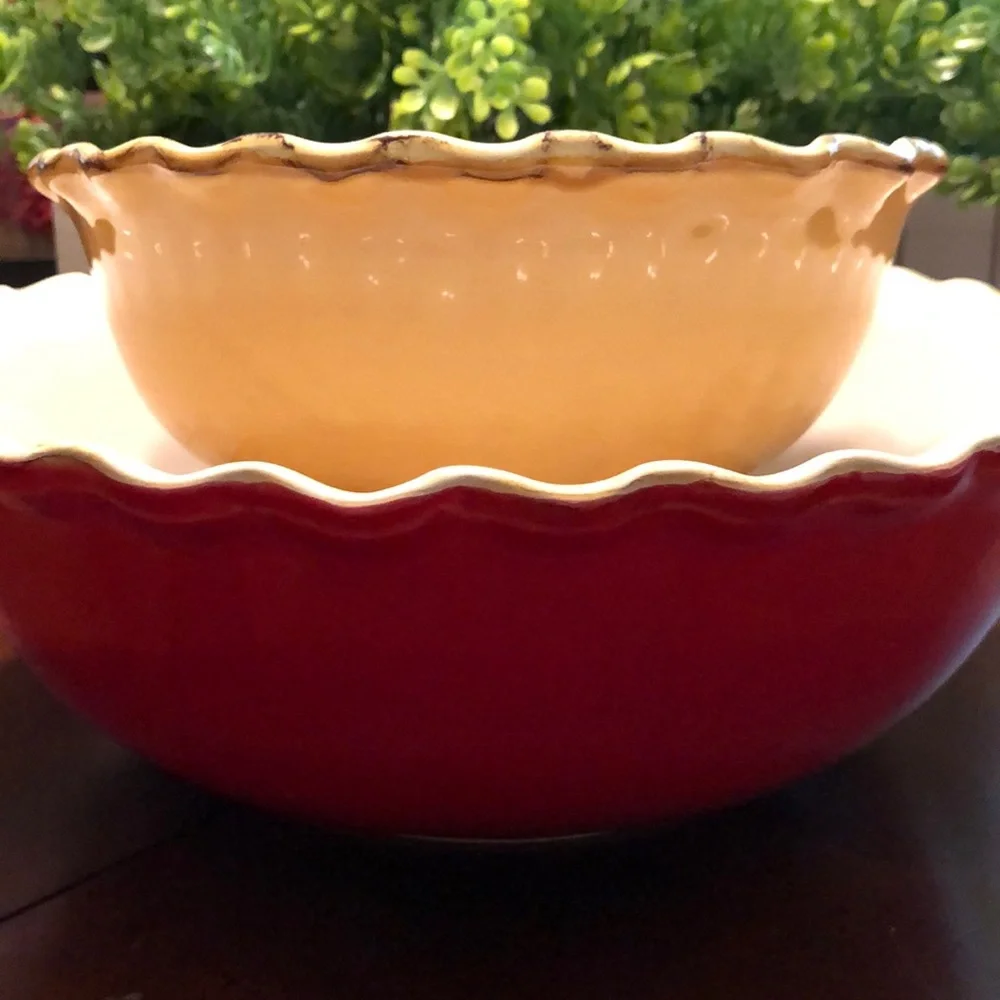 Sur La Table Casserole searching bowls set of two